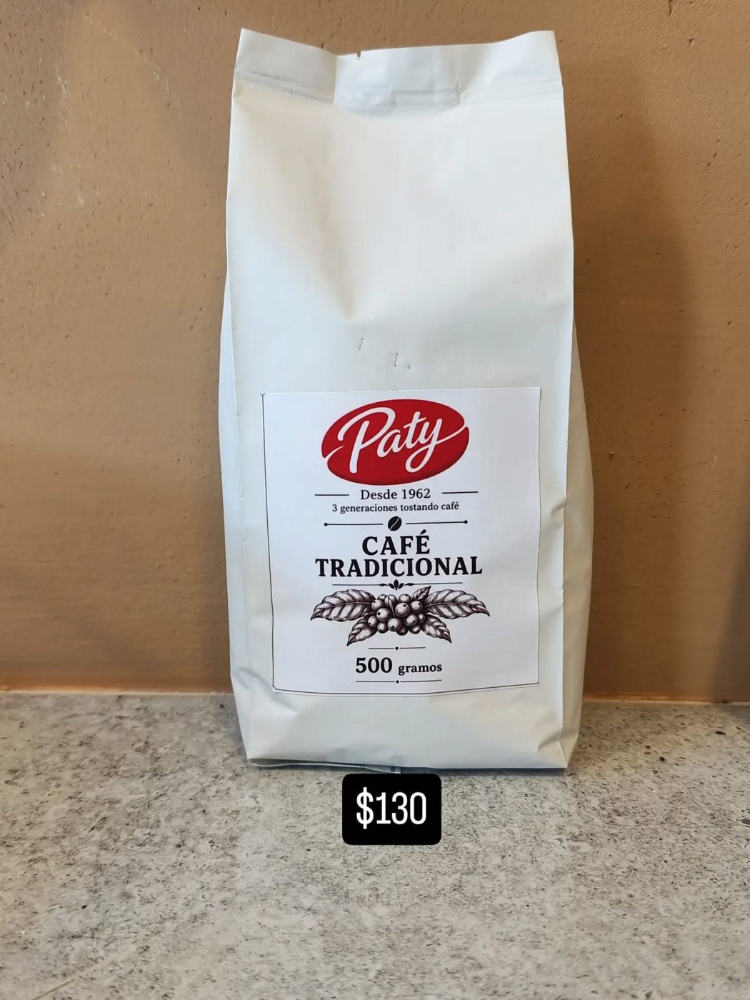 Bolsa de Café Paty Tradicional de 500 gramos